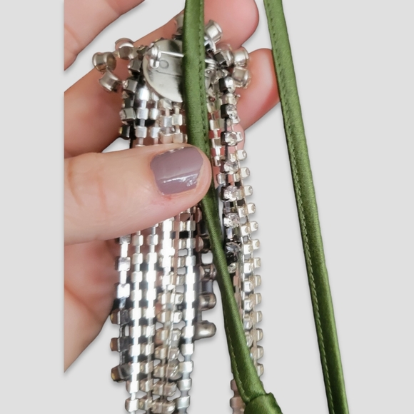 3.1 PHILLIP LIM Fluid Flare Bustier Prom Gown Olive Green - Picture 7 of 16